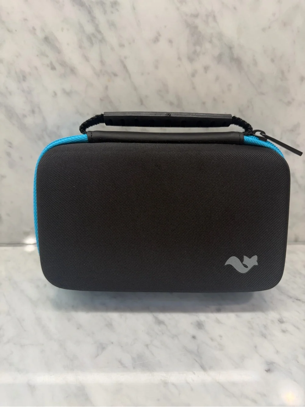 Nintendo 2DS Hard Shell Carrying Case Black & Blue Travel Storage Case